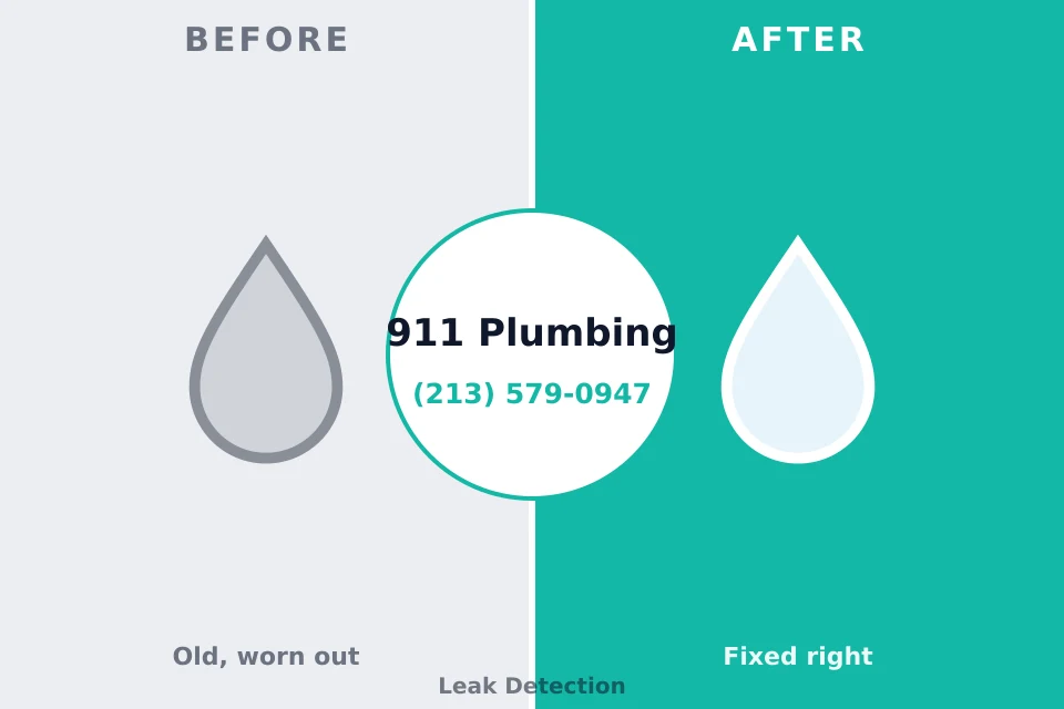 Before and after: plumbing repair Meggett, SC